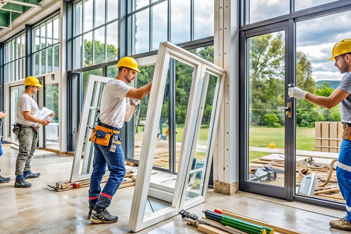 Wohnhausanlage Fenstersanierung